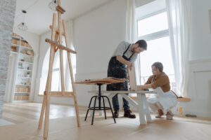 Stock Photo of woman and man having an art class. Courtesy of Pexels Anyone Can Learn To Draw