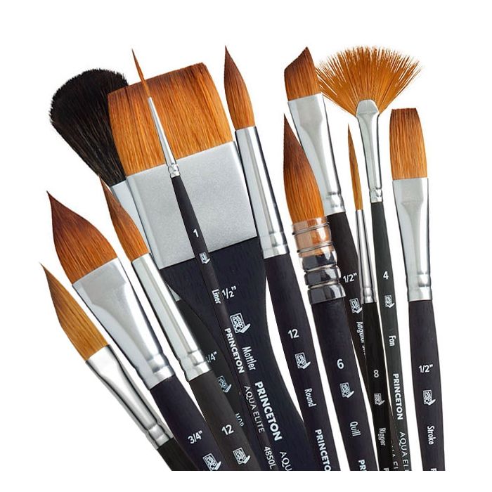 Princeton Aqua Elite Series Best Watercolor Brushes