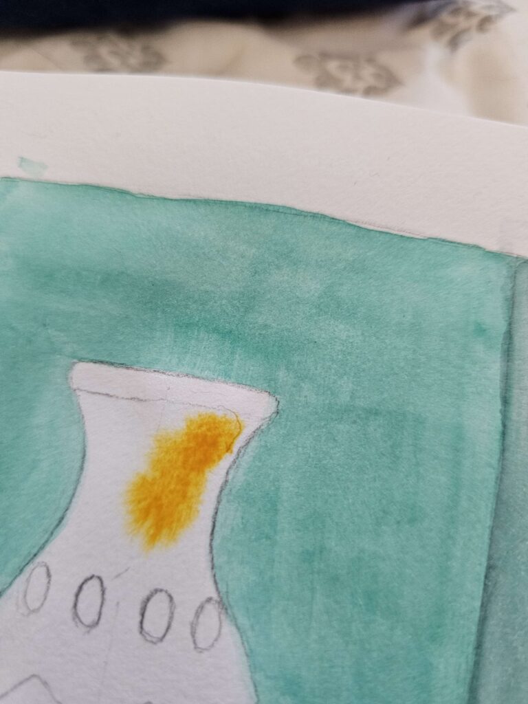 watercolor tutorial vase wet on wet watercolor for beginners watercolor painting